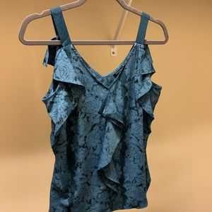 NWT Floral Strappy Blouse
